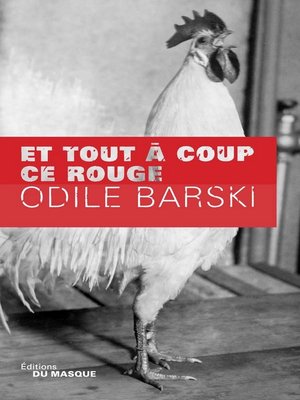 cover image of Et tout à coup ce rouge